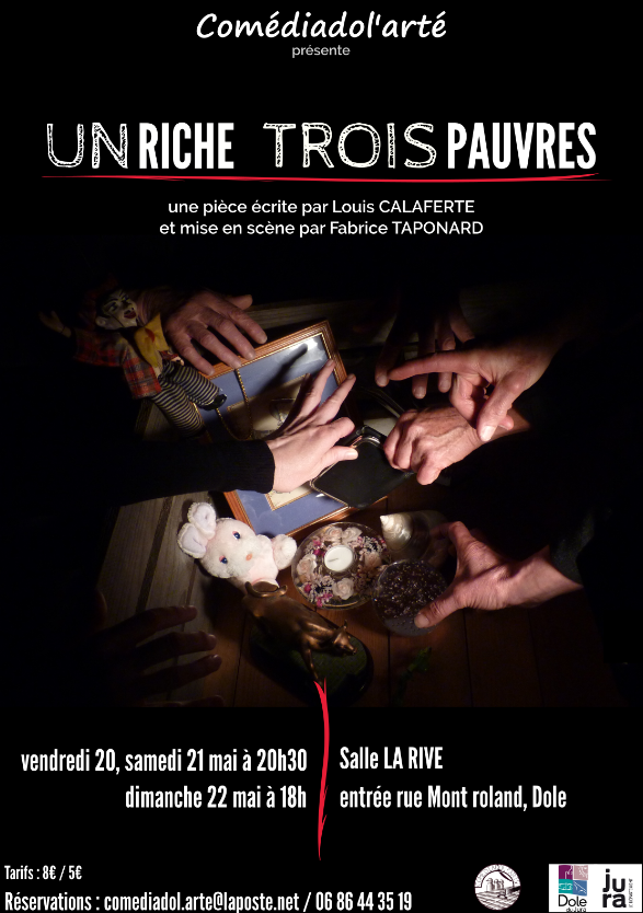 Affiche de spectacle au format sucette